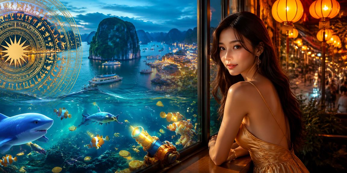 Người dùng Việt Nam thưởng thức cà phê tại vịnh Hạ Long và tìm hiểu điều khoản sử dụng dịch vụ trực tuyến